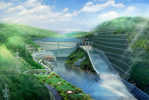 晋中老挝南塔河1号水电站项目